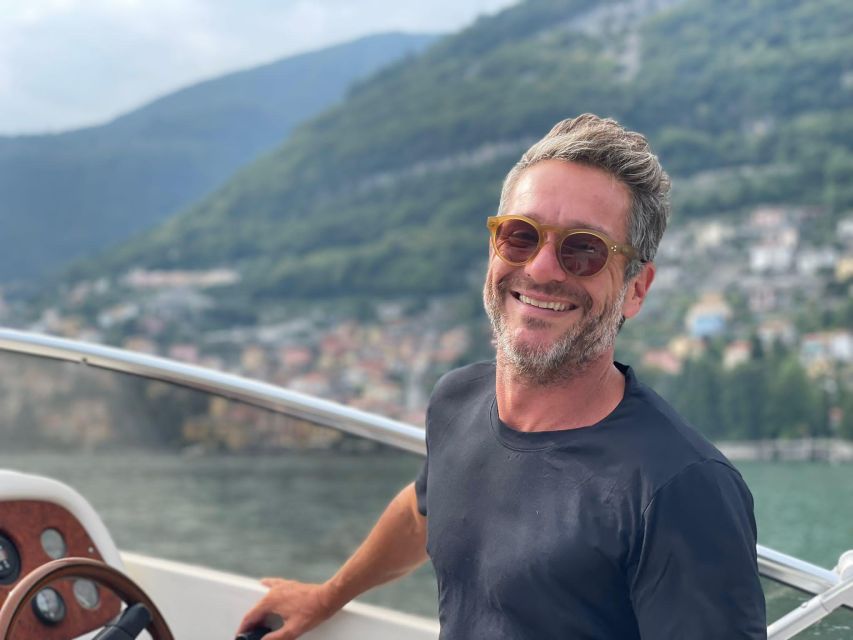 1 or 2 hours Private Boat Tour on Lake Como with Prosecco - For the 2-hour cruise: Villa Oleandra, Careno Village, Nesso waterfall, and Villa Pliniana