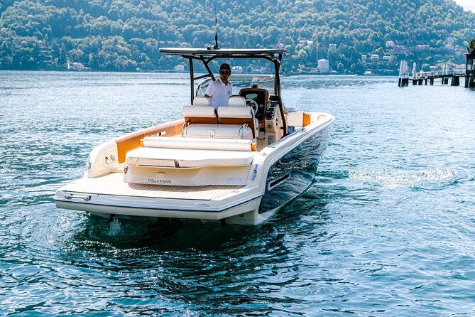 1H Luxury Cruise Como Lake Tender Yacht Invictus 9 Pax - Entering Lake Como from the Como Pier: Where the Experience Starts