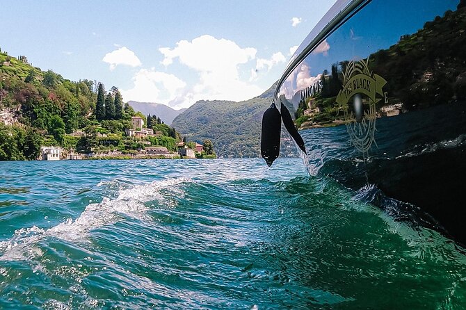 1H Private Cruise Lake Como Tender Yacht Invictus 6 pax - Cernobbio and Villa Erba Area: Luxury Details From the Water