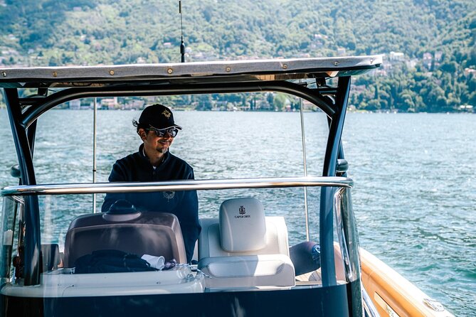 1H Private Cruise Lake Como Tender Yacht Invictus 6 pax - The Captain’s Role, Music, and Why the Stories Matter