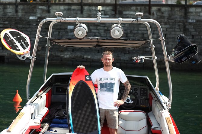 1H Wakeboard and Wakesurf on Lake Como with Mastercraft Boat - Why Larry’s Coaching Changes the Whole Session