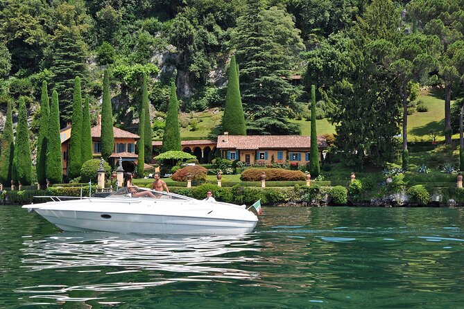 2 Hours Private Guided Boat Tour on Lake Como - Pliniana and Rossini’s Tancredi, plus the hotels Sereno and Mandarin