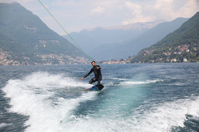 2H Wakeboard and Wakesurf on Lake Como with Mastercraft Boat - Optional Lake Dip, Plus What to Do When Conditions Change