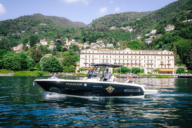 3H Guided Cruise Stop Bellagio Tender yacht Invictus 9 Pax - Como waterfront stories and the villas you see from the water