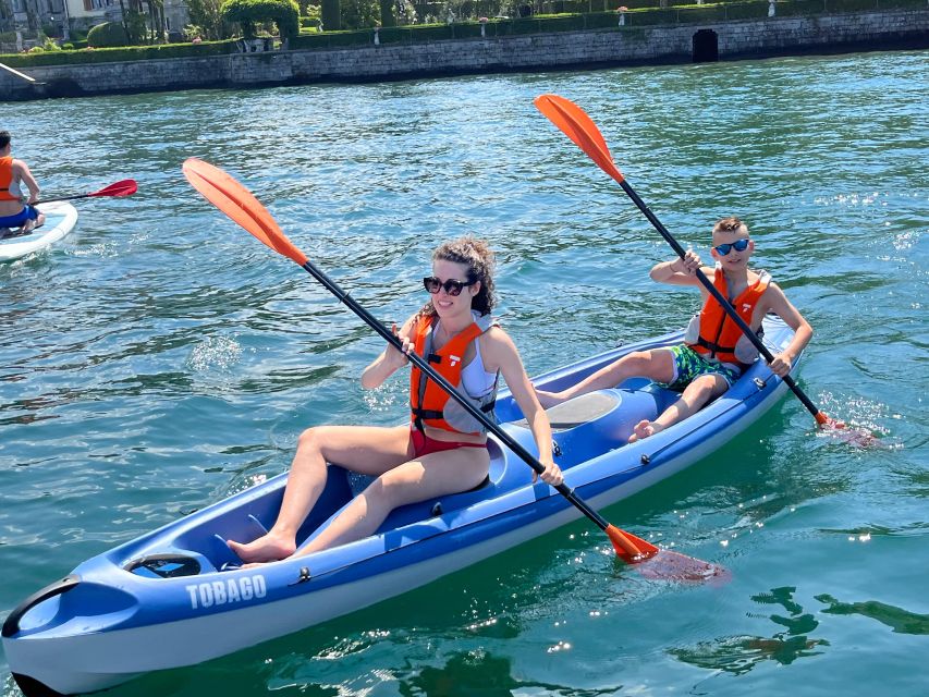 Bellagio Lake Como: Kayak Rental - The north paddle: Villa Melzi gardens and Riverside Beach stops
