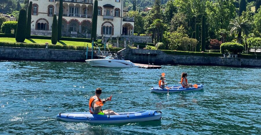 Bellagio Lake Como: Kayak Rental - Safety and effort level: what you should expect