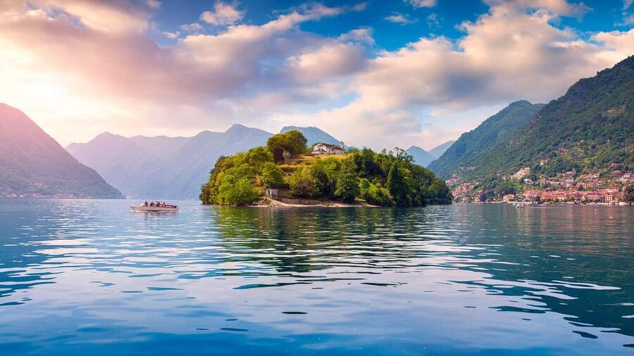 Bellagio: Lake Como Shared Boat Tour - Meeting Point at Via Paolo Carcano: Find the Orange Flag and Start Easy
