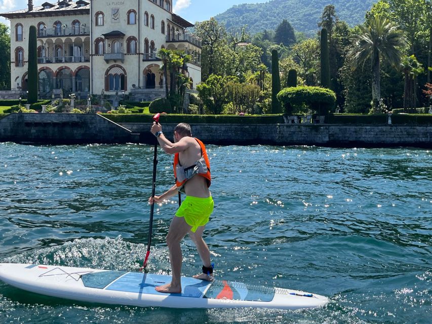 Bellagio Lake Como: Stand up Paddle Rental - Paddle North Toward Villa Melzi Gardens, the Classic Bellagio Look