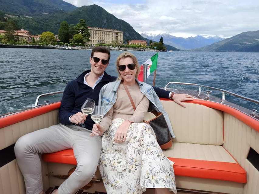 Bellagio/Menaggio: Private Trip on a Vintage Wooden Boat - Drinks on board: why it changes the whole tone of the trip
