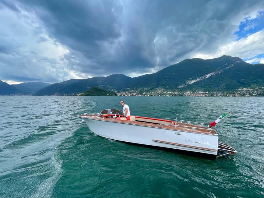 Bellagio/Menaggio: Private Trip on a Vintage Wooden Boat - Finding your boat fast: the Lake Tour Bellagio dock meet-up