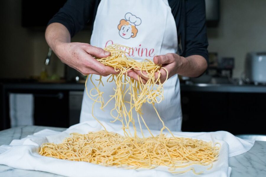 Bergamo: Pasta & Tiramisu Cooking Class at a Local's Home - Entering your Cesarina home in Bergamo