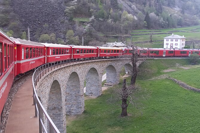 Bernina Red Train, Swiss Alps & St Moritz From Milan - Milan pickup to Switzerland, with Lake Como views along the way