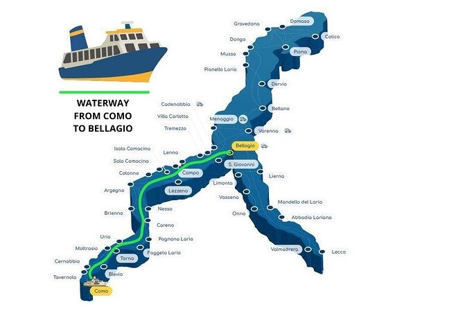 Best of Lake Como Experience from Milan, Cruise and Landscapes - Bus Ride to Como: Comfort, Wifi, and the Switzerland Passport Rule