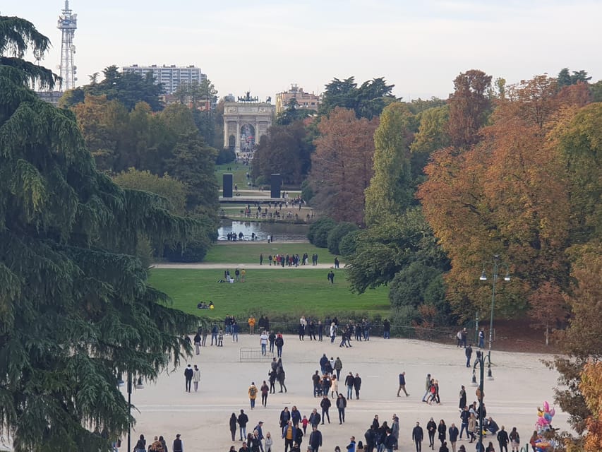 Branca Tower and Sforza Castle Guided Tour - Parco Sempione history in 45 minutes, with stops that make it stick