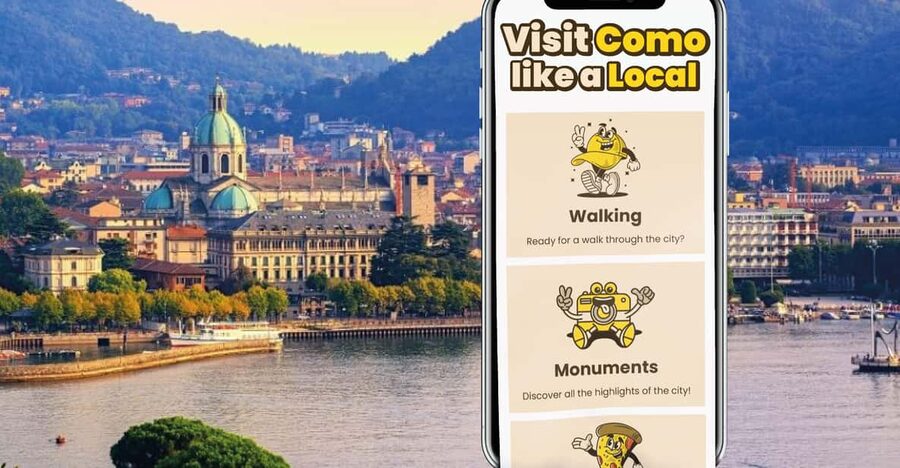 Como: Digital Audioguide made with a Local for your Tour - Starting your tour with a voucher, link, and password