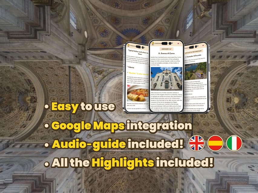 Como: Digital Audioguide made with a Local for your Tour - The walk: about 3 km, and how to pace it
