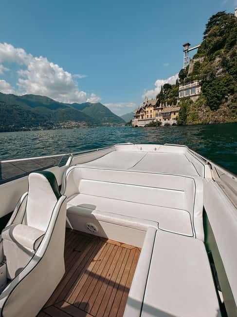 Como: Lake Como Private Guided Boat Tour - Easy Start and Return at Lungo Lario Trieste