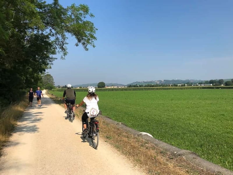 E-bike adventure among villages and medieval castles - Villafranca di Verona and the Scaliger Castle first loop