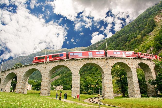 From Lake Como or Milan: Bernina Red Train Tour - From Lake Como or Milan to Tirano, the day gets moving fast
