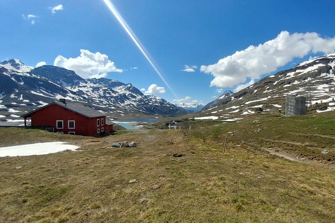 From Lake Como or Milan: Bernina Red Train Tour - Lake St. Moritz: the quick walk that sells the whole rail line