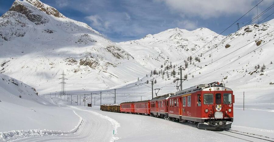 From Milan: Lake Como Cruise, St. Moritz & Bernina Red Train - Lake Como to St. Moritz, One Big Day from Milan