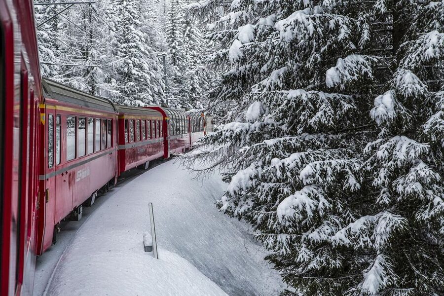 From Milan: Lake Como Cruise, St. Moritz & Bernina Red Train - St. Moritz Free Time: Glamour, Walks, and Seasonal Reality