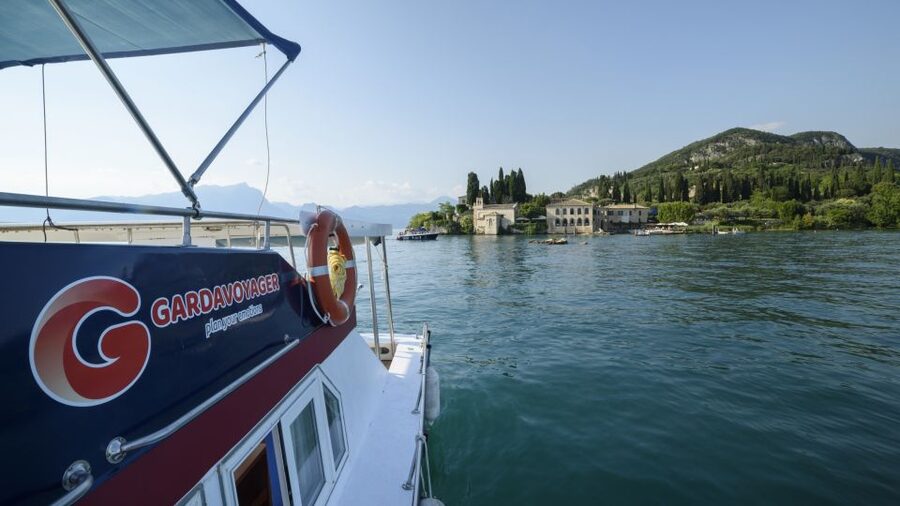 From Peschiera: South Coast Lake Garda Cruise to Sirmione - The Southern Coast Cruise: What You See From the Water