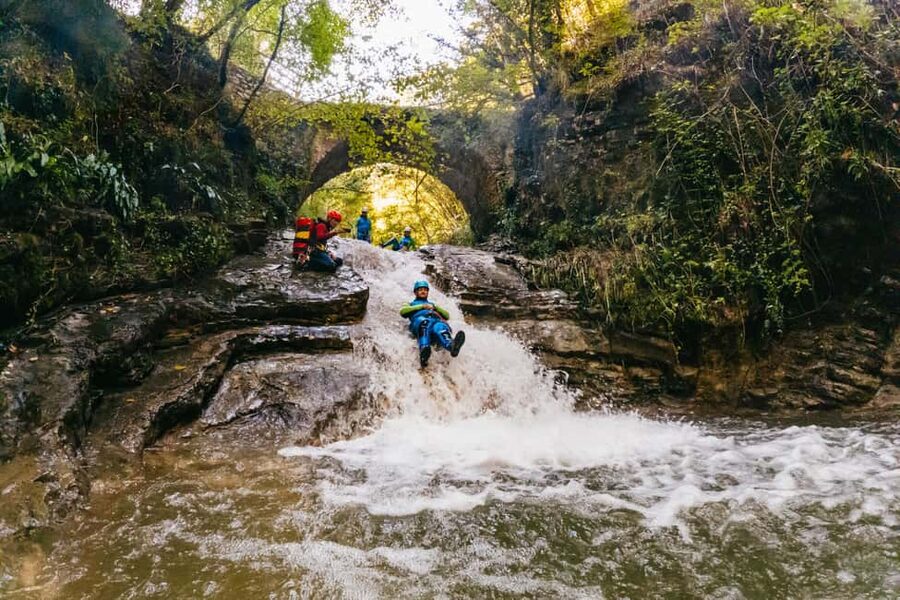 From Tignale, Lake Garda: Beginner-Friendly Canyoning Tour - Gear and Comfort: Neoprene Suit, Helmet, Harness, and Closed-Toe Shoes