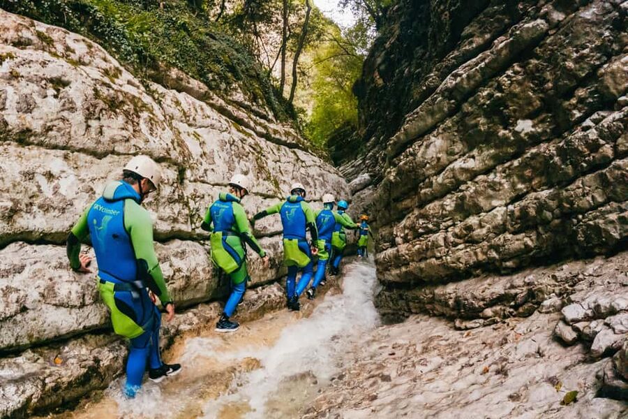 From Tignale, Lake Garda: Beginner-Friendly Canyoning Tour - The 3-Hour Flow from Meeting Point to Back to SP38, 28