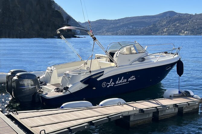 Glamour tour (3 H) speed boat stop in Bellagio - Villa Balbianello: monastery roots, explorer souvenirs, and cinematic fame