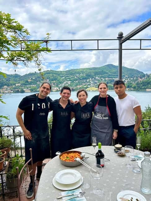 Handmade Pasta & Tiramisu Cooking Class + Stunning Lake View - Key highlights to know before you book
