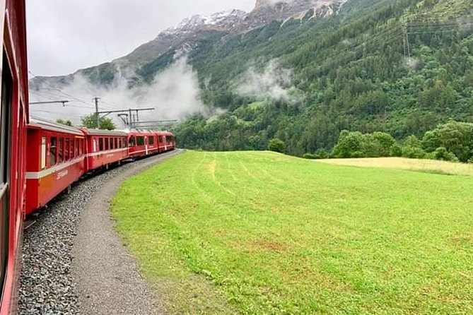 Intimate Small-Group Bernina UNESCO Scenic Train on Swiss Alps - St. Moritz Free Time, Short Walks and Cold Reality