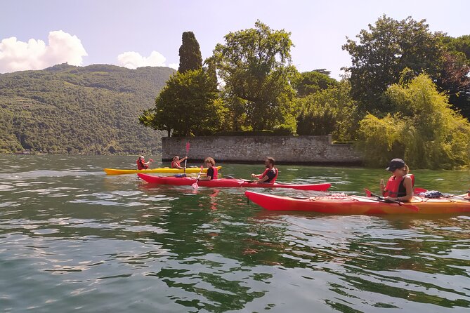 Kayak Trip to Monte Isola, on Iseo lake - Open water toward the Alps: why the middle of the lake is a treat