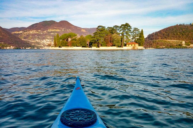 Kayak Trip to Monte Isola, on Iseo lake - Rocca Martinengo and the Monte Isola shoreline