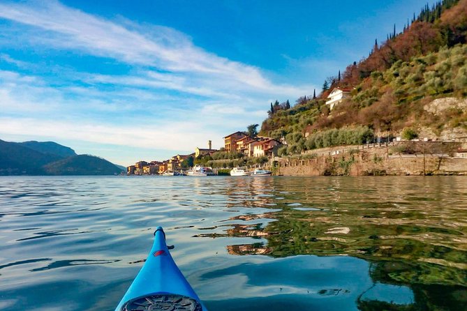 Kayak Trip to Monte Isola, on Iseo lake - The bath break and kayak water games
