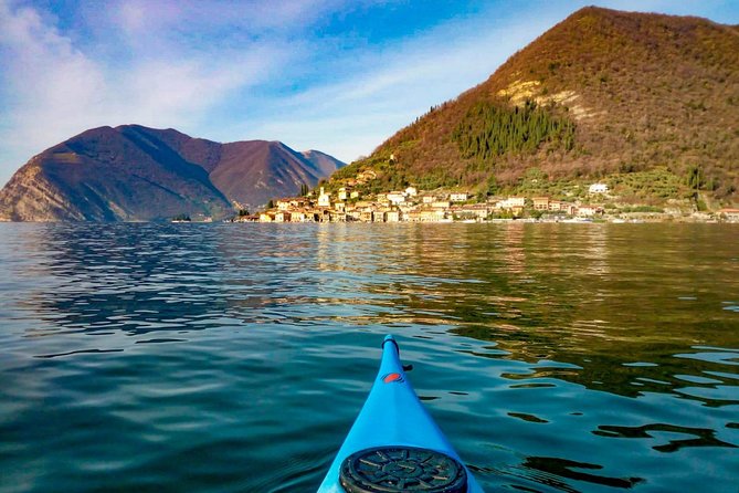 Kayak Trip to Monte Isola, on Iseo lake - Gear up: kayak, paddle, life jacket, and a waterproof bag