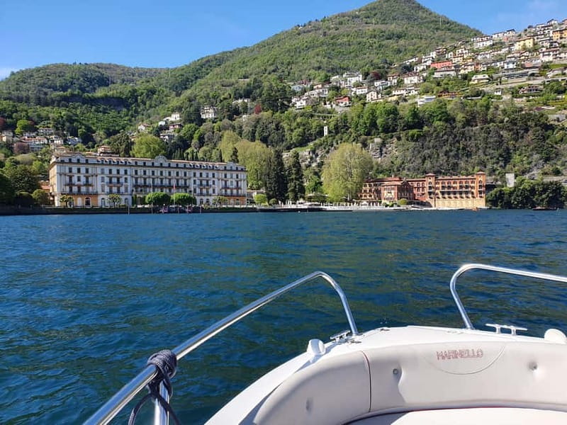 Lake Como: 1-Hour Private Boat Tour With Skipper - Your boat experience: Marinello Eden 18, skipper included, music ready