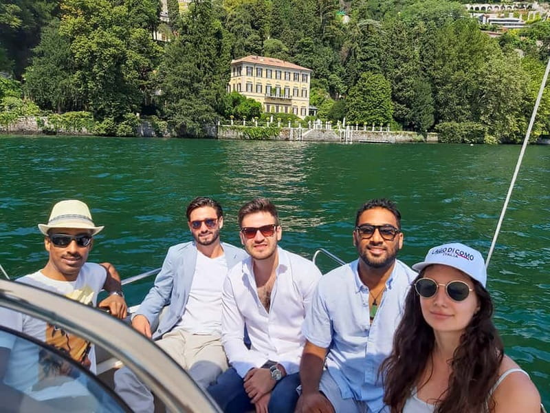 Lake Como: 2h Shared Boat Tour with Wine Tasting - Villa Pliniana swimming, Torno views, and the Mandarin Oriental stop