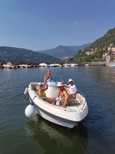 Lake Como: 3-Hour Boat Rental - The Boat Lesson That Gets You Moving Fast