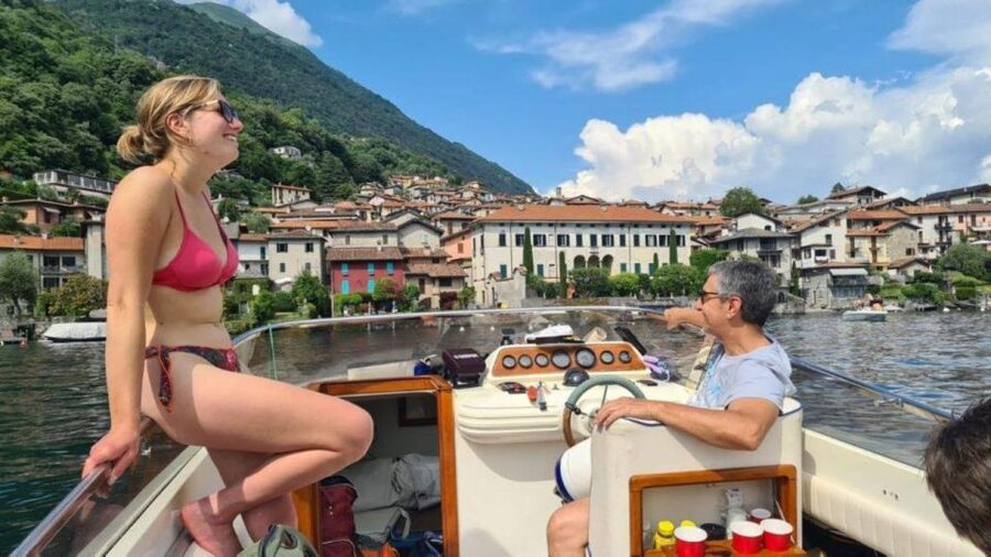 Lake Como 3 hours Private Boat Tour Groups of 1 to 7 People - A smooth 3-hour plan on Lake Como, with private-boat freedom