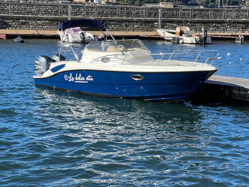 Lake Como: Dreamer Private Tour 1 hour Eolo boat - Key highlights worth clocking