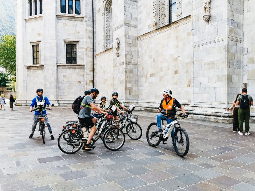 Lake Como: eBike Tour with Live Guide, eHelmet, and iPad - Como Nord Lago meeting point and how the ride starts smoothly