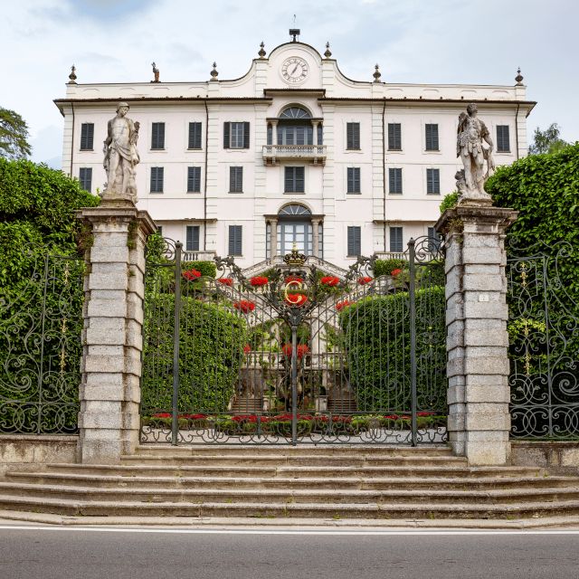 Lake Como: Villa Carlotta and Villa Melzi with Ferries - Villa Melzi d’Eril gardens in Bellagio: tropical plants, sculptures, and a Japanese pond