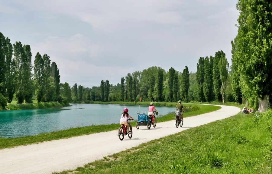 Lake Garda: E-bike Rental - Mincio Park, Valeggio sul Mincio, and the Scaliger Castle stop