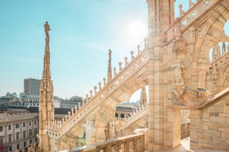 Milan Cathedral: Duomo Terraces Ticket (No Church Access) - What You See From the Roof: Spires, Rooflines, and Milan in One Frame