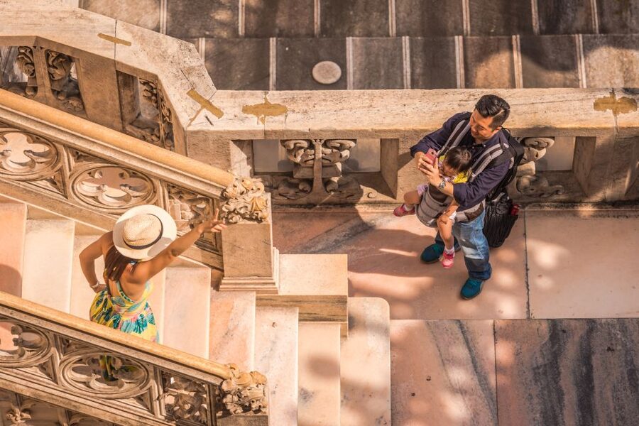 Milan: Cathedral Rooftop Tour - First glimpse: why the rooftop beats the street view