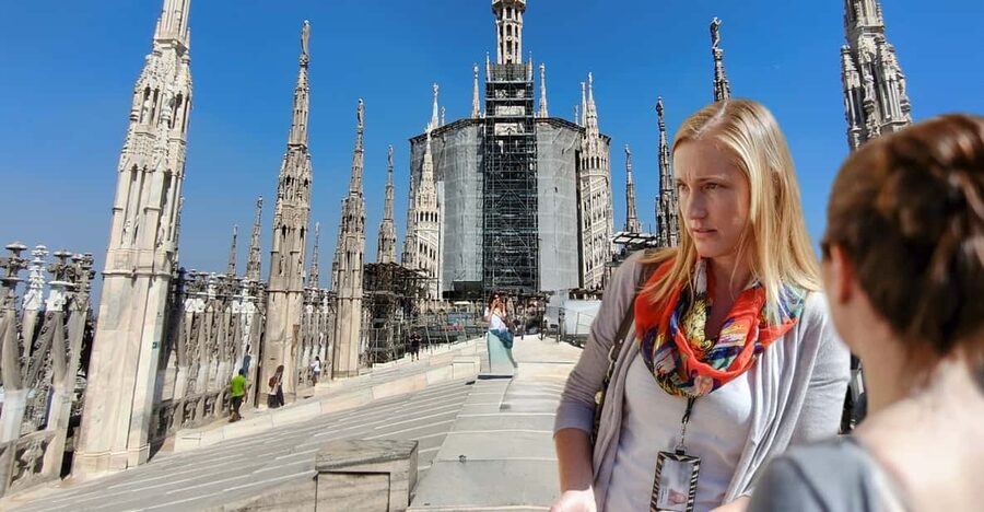 Milan: Da Vinci's Last Supper & Duomo Rooftop Terraces Tour - Duomo rooftop terraces: elevator up, stairs still required, views you will remember