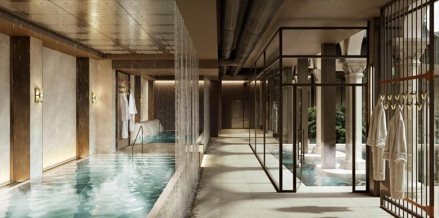 Milan: De Montel Thermal Park Entry Ticket - Your pool and heat circuit: 10 pools, 4 saunas, steam, and hammam