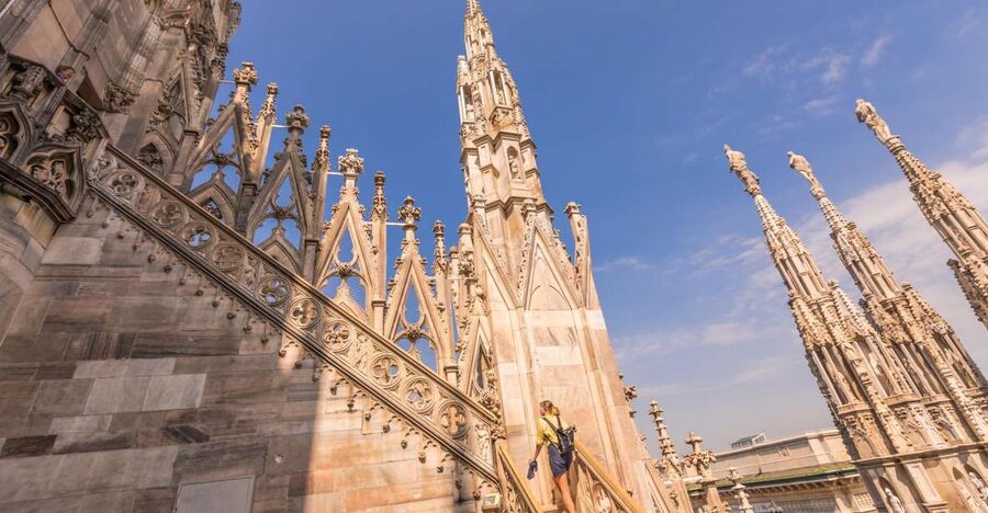 Milan Duomo and Rooftop 2-Hour Guided Tour - Elevator up, then nearly 50 steps to the roof’s highest level