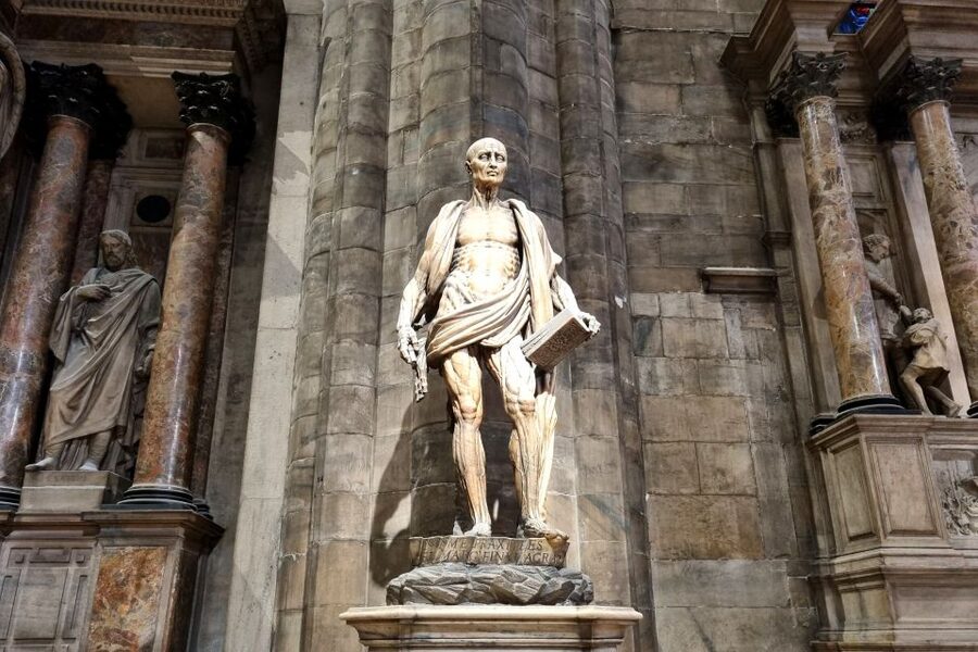 Milan: Duomo Rooftop and Cathedral Guided Tour with Tickets - Meeting in Piazza del Duomo and how the tour stays organized
